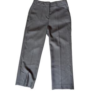 Hobbs London Tailored Gray Houndstooth Trousers -‎ Size 8 $270